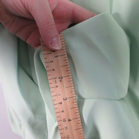 Storets Women's Blazer Scarlet Paperbag Waist Short Set Casual Turquoise S 754 - Picture 16 of 16